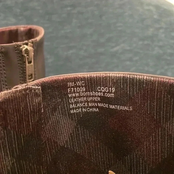 Borne Wide Calf 7M Leather Boots - Picture 4 of 8